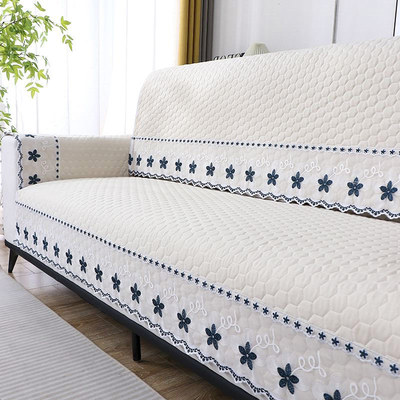 直排沙发垫四季通用沙发套罩防滑坐垫三人位四人位靠背盖布巾新款