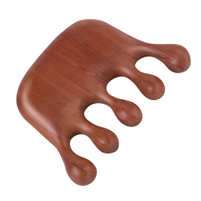 檀木按摩梳放松经络舒缓疲劳