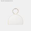 IRI Female bag Light extravagance A small minority Sense of design Shell bag ring cowhide lady Handbag Western style Messenger The single shoulder bag