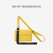 IRI小众设计师女包休闲百搭帆布包情侣胸包包单肩斜挎摁扣小方包