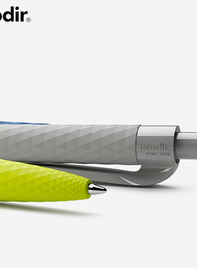 瑞士进口QS01钻石切面原子笔圆珠笔高档 1.0黑色圆珠笔蓝色原子笔按压式 prodir创意办公油笔圆珠笔定制logo