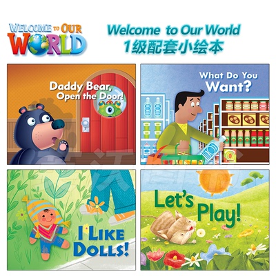 Welcome to our world美国国家地理幼儿入门启蒙英语教材  配套小绘本 幼儿读物  原版进口