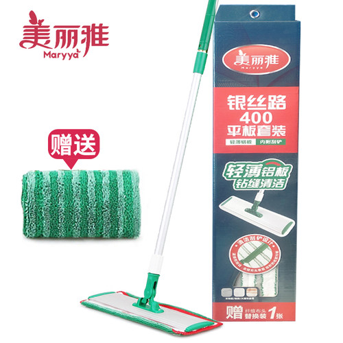 银丝平板拖把美丽雅墩布