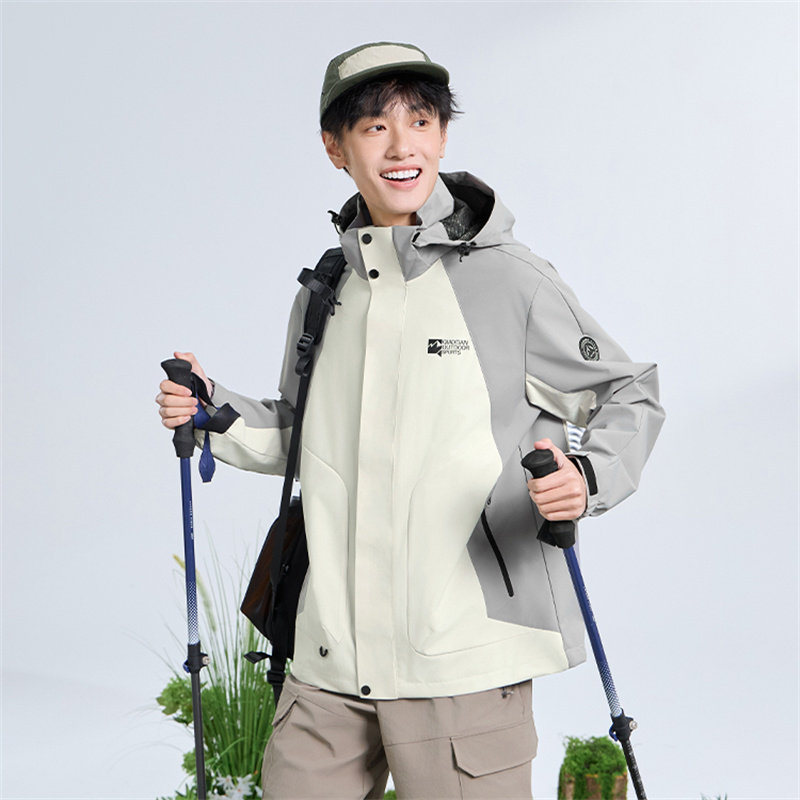 乔丹梭织风衣男2025秋季防风防泼水户外休闲运动外套QDFFD3253121