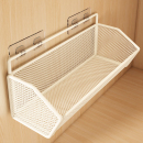 墙上置物架宿舍挂篮学生床头挂墙收纳架墙面壁挂置物篮免打孔架子