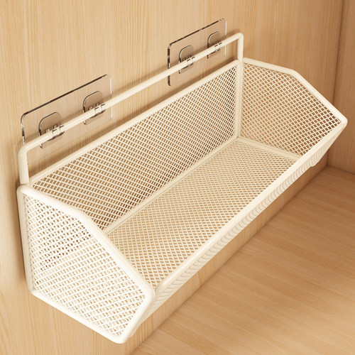 墙上置物架宿舍挂篮学生床头挂墙收纳架墙面壁挂置物篮免打孔架子