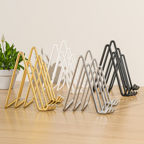 相框摆台后支架金属证书展示架