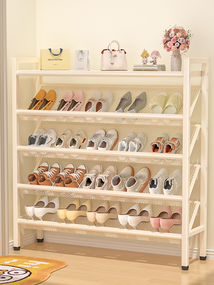 鞋架小窄门口鞋柜入户门家用多层鞋架子门后简易极窄放鞋子收纳架