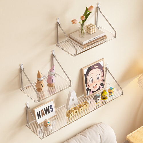 创意潮流亚克力墙上置物架