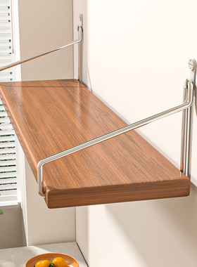 墙上置物架一字板床头置物板墙壁支撑架子木板隔板壁挂式客厅书架