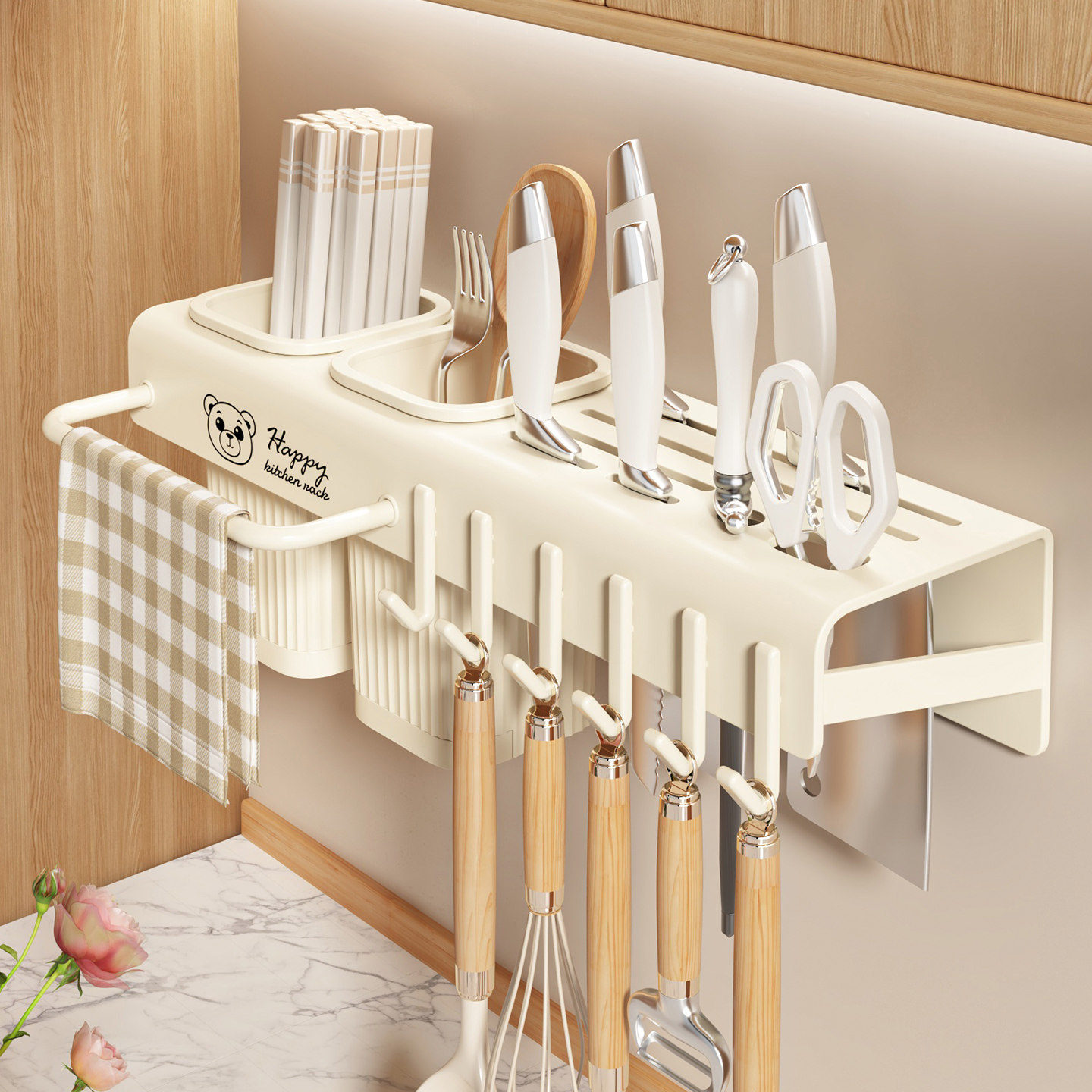 厨房刀架置物架壁挂式