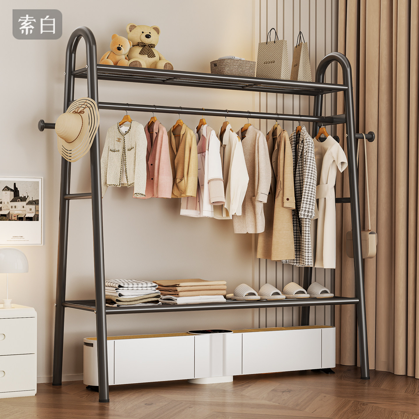 取暖器烘衣架踢脚线电暖气专用晾衣架防烫烘干支架家用挂衣烘鞋架,收纳整理,烘干衣架,淘宝优惠券,粉丝福利购,淘宝优惠卷