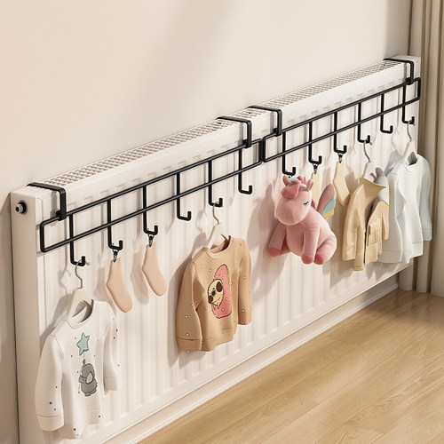 暖气片置物架专用挂钩免打孔