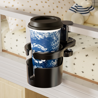 索白可旋转放水杯置物架