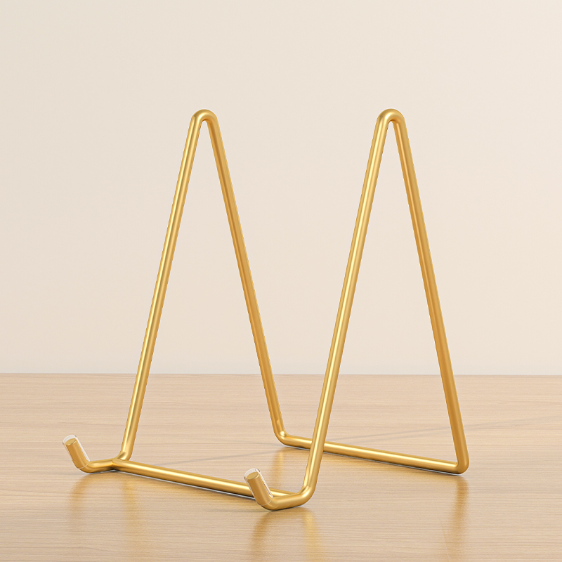 相框摆台后支架金属证书展示架