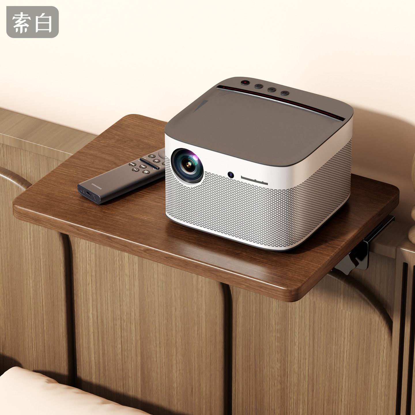 床头投影仪支架免打孔可折叠床头置物架子家用卧室壁挂靠墙放置台,影音电器,投影仪支架(三角架),淘宝优惠券,粉丝福利购,淘宝优惠卷