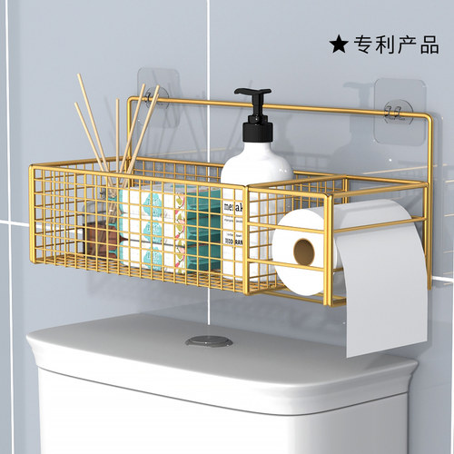 卫生间马桶置物架免打孔