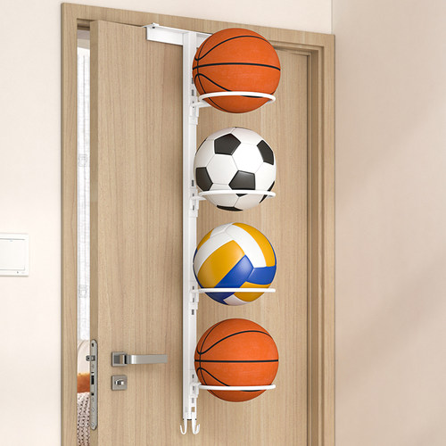 门后篮球收纳架家用儿童