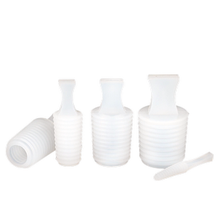 螺丝内孔保护硅胶塞喷砂阳极氧化堵头耐高温螺纹密封堵孔塞子带柄