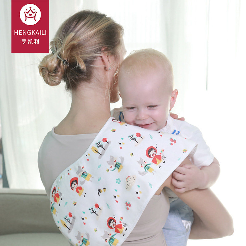 拍嗝巾口水巾新生婴儿宝宝用品垫肩巾隔奶巾纱布巾吐奶巾秋季围嘴