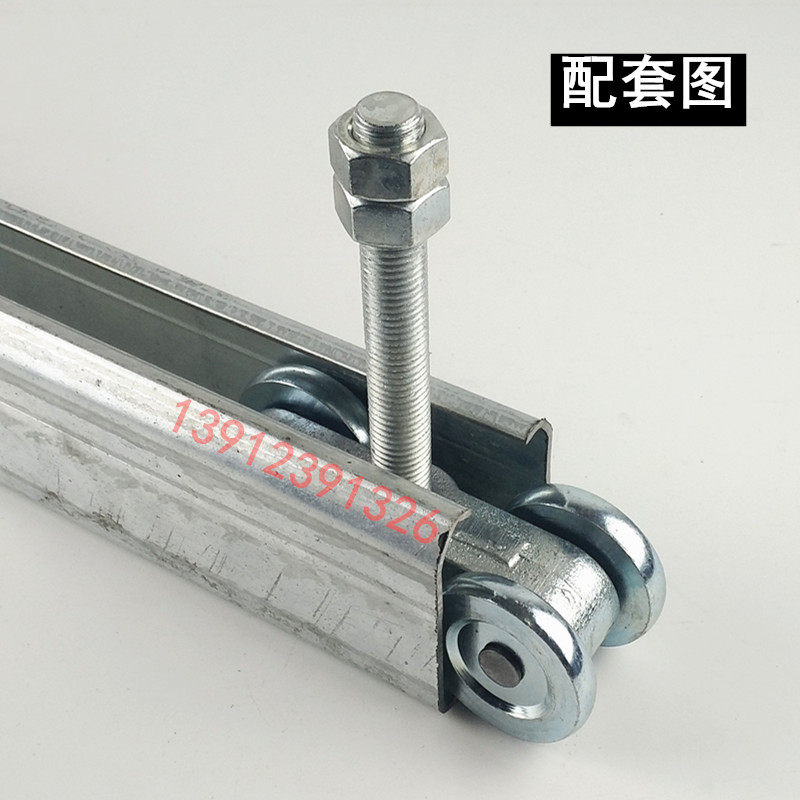 重型移门吊轮推拉门吊滑门吊滑轮轨道轴承导轨轮吊轨道承重1000kg