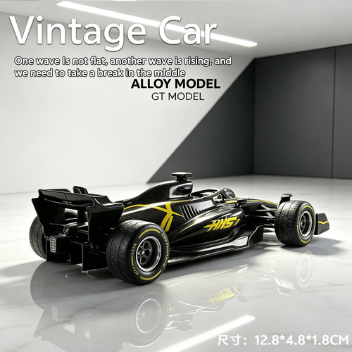 特价处理一批出口美国黑金方程式小汽车模型F1赛车合金车男孩摆件