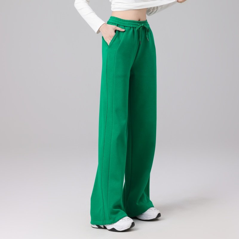 春夏运动休闲健身裤窄版直筒裤广场舞长裤跳操舞蹈裤健美操练功裤