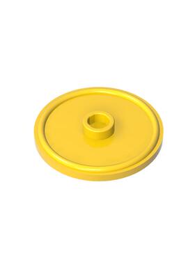 正版高砖积木零件GDS-M297配件圆形盾牌兼容G91884-91884MOC拼插