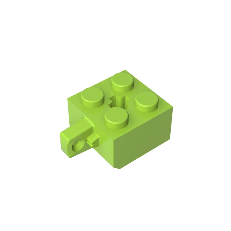 正版高砖积木零件GDS-1082配件2x2兼容30389小颗粒MOC拼插散件