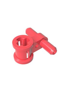 正版高砖积木零件GDS-985配件2通压缩空气轴连接件兼容99021拼插