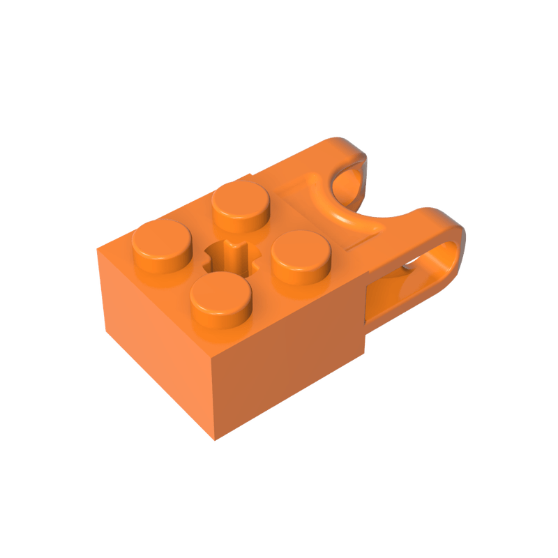 正版高砖积木零件GDS-1206配件2x2兼容92013小颗粒MOC拼插散件