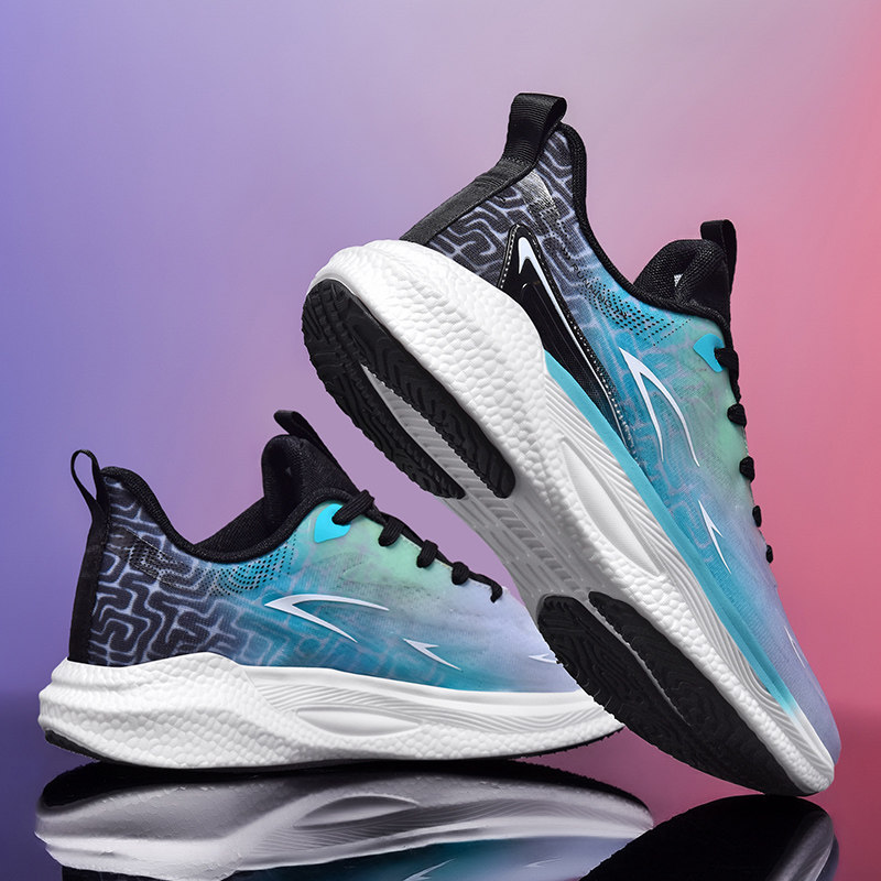 跑步鞋男鞋夏季新款训练专业竞速体育生跑鞋超轻网面透气运动鞋男
