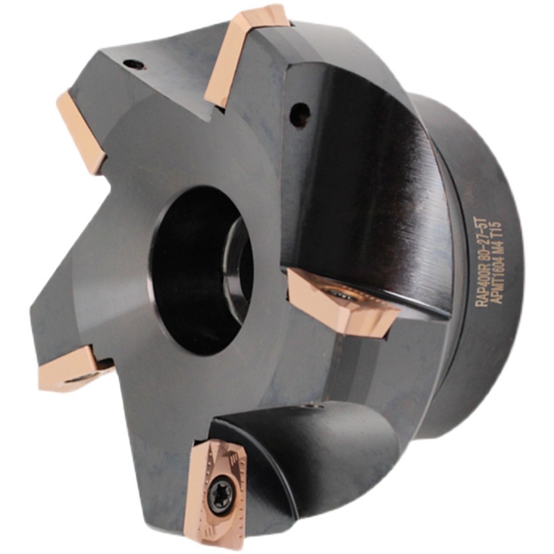 75度废角刀盘 横装数控面铣刀盘 平面铣刀盘RAP/KAP400R6X3 80副