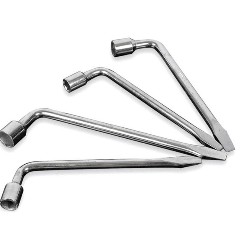 L型汽车轮胎套筒扳手轮胎扳手省力拆卸撬棒扳手17/19/21/22/23/24