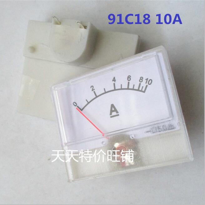 91C18-A指针式电流表稳压器充电机逆变器专用表直流50A电流表