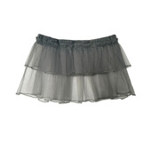 新款 硬质网纱松紧腰头蓬松裙摆层次感叠穿屁帘半身短裙女