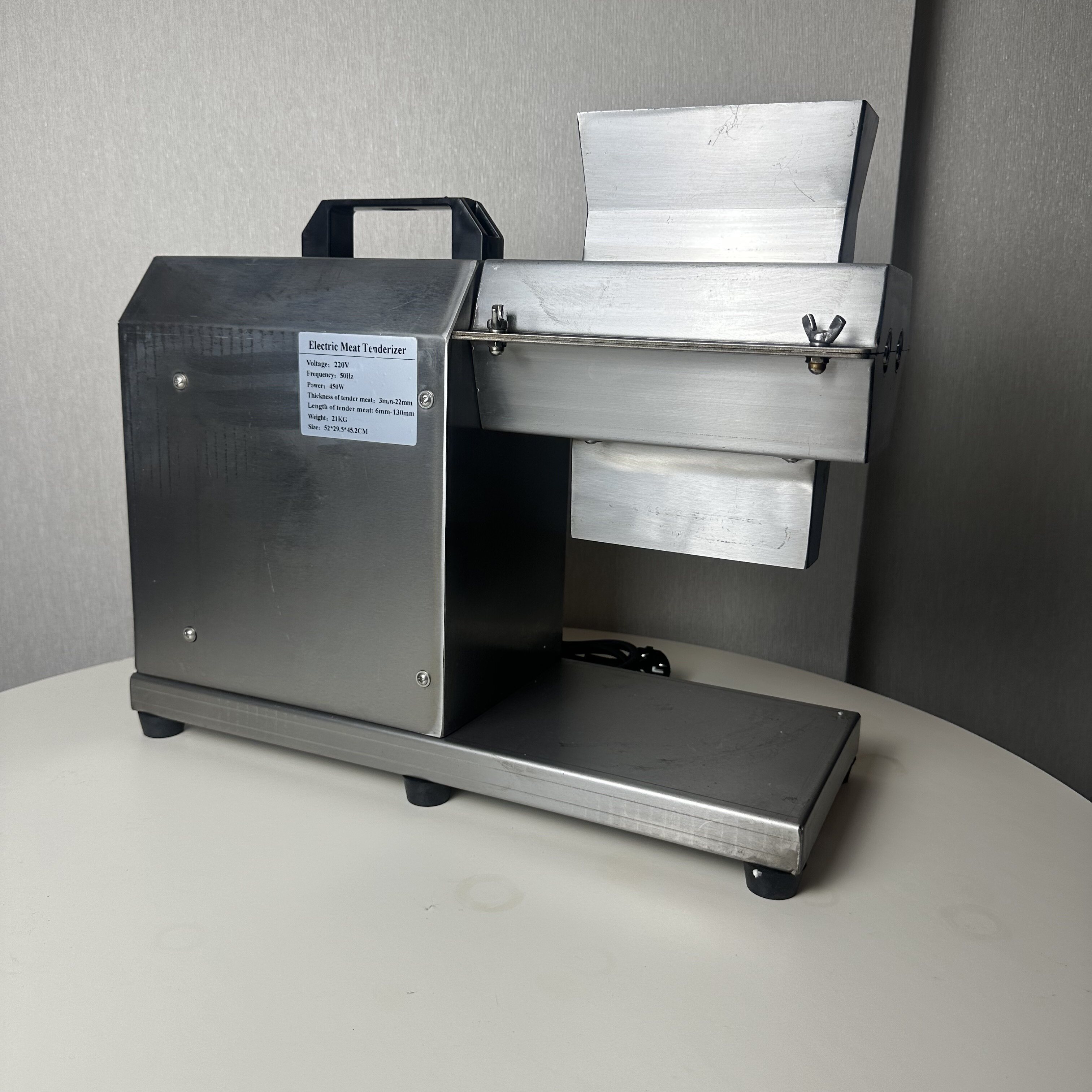 西美特电动嫩肉机压肉机肉排松肉机器嫩化牛排猪扒加工机器