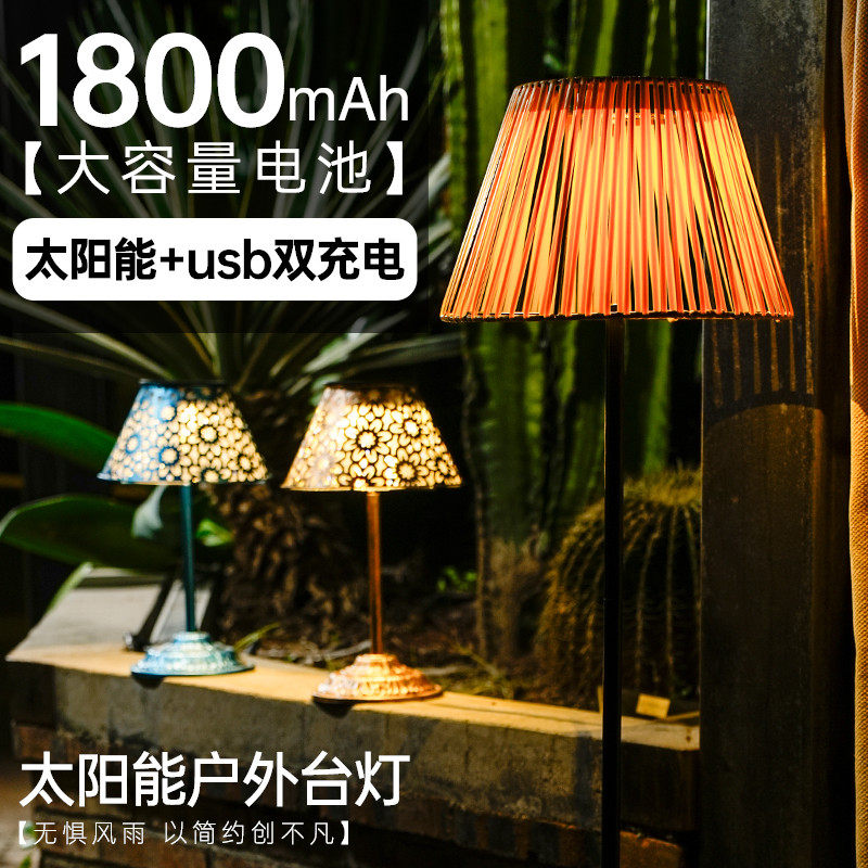 花园太阳能灯笼庭院装饰造景布置氛围灯别墅阳台落地户外台灯摆件,家居饰品,户外/庭院摆件,淘宝优惠券,粉丝福利购,淘宝优惠卷