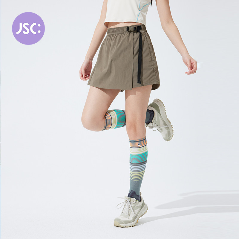 JSC轻野防晒防水运动裙裤图片