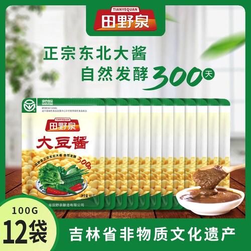 豆酱田野泉田野泉大豆酱100g
