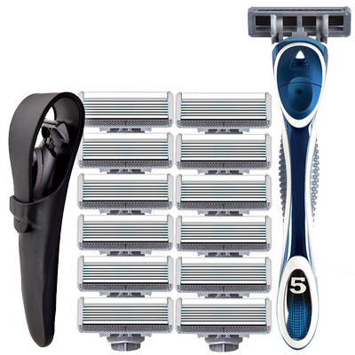 阿帕齐德国进口6层手动剃须刀片