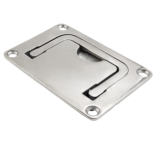 不锈钢316拉手面板折叠把手隐藏拉手扣手舱盖地板扣工业机箱提手