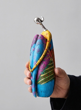 植物系彩色印花艺术家居摆件