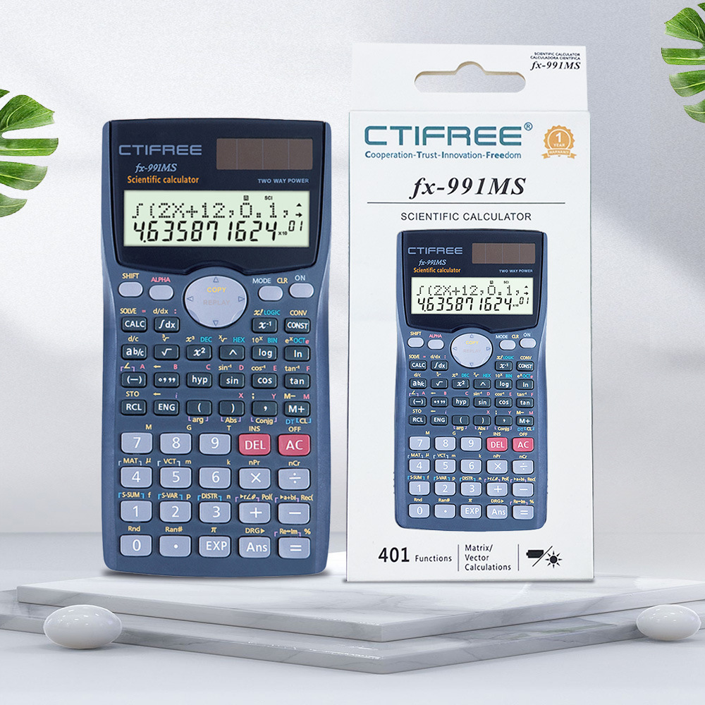 fx-991MS科学计算器 中小学生考试用计算机 函数计算器