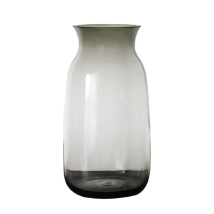 北欧轻奢水培玻璃花瓶简约束口花器客厅餐桌鲜花插花瓶装饰品摆件