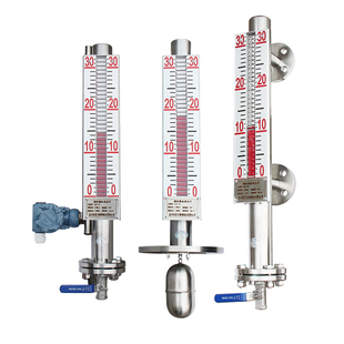 304不锈钢UHZ磁翻板液位计水位计带远传4 20mA模拟量磁性开关量