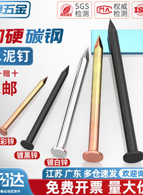 国标 特种 水泥钉 钢钉 混凝土水泥墙专用墙钉 圆钉 木工相框钉子