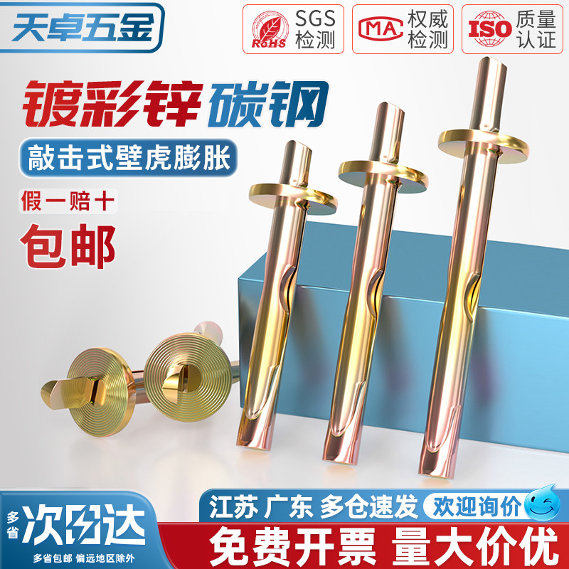 【全网热销】插片壁虎敲击式膨胀