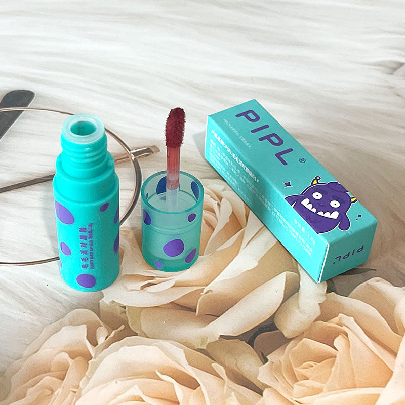 PIPL毛毛派对唇釉多色丝绒哑光雾面不脱妆小众口红显白提升气色