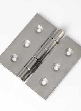 304不锈钢合页开关柜工业柜机箱机柜HT064承重高折页铰链配件门铰